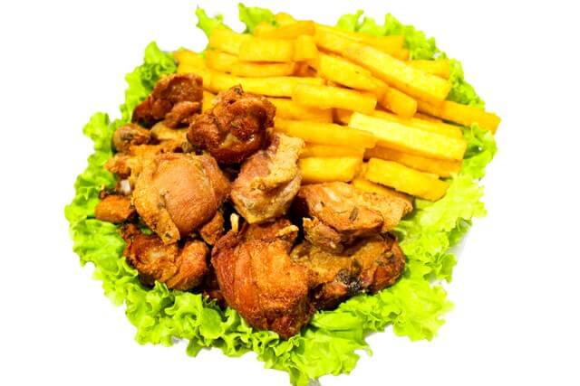 Frango à Passarinho - Meia-Porção